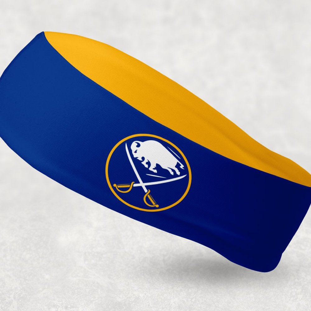2 Pack - NEW - Reversible Buffalo Sabres Headband